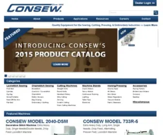 Consew.com(Quality Sewing Machines) Screenshot