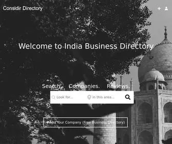 Considir.in(Free Business Directory) Screenshot