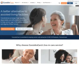 Considracare.com(ConsidraCare) Screenshot