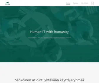 Consilia.fi(Human IT with humanity) Screenshot