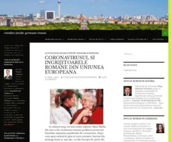 ConsilierjuridicGermanoroman.com(Consilier juridic germano) Screenshot