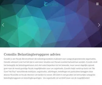 Consilis.nl(Consilis Belastingteruggaveadvies) Screenshot