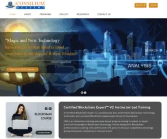 Consiliumacademy.com(Top Professional Courses with Instructor led Training) Screenshot