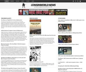 Consimworld.com(ConsimWorld News) Screenshot