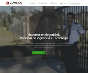 Consisa.com.ar(Empresa de Seguridad Privada) Screenshot