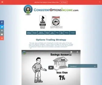 Consistentoptionsincome.com(Options Trading) Screenshot