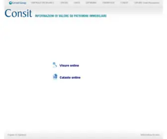 Consit.net(CERVED GROUP) Screenshot