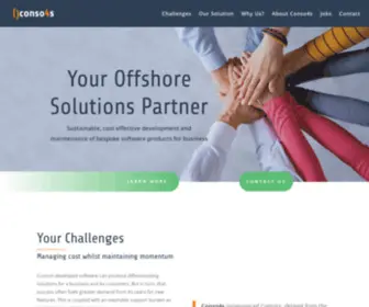 Conso4S.com(Your Offshore Partner) Screenshot