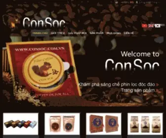 Consoc.com.vn(Consoc Coffee) Screenshot