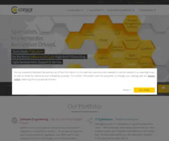 Consol.com(Consulting & Solutions Software GmbH) Screenshot