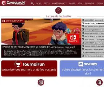 Consolefun.fr(Le site de jeux vid) Screenshot