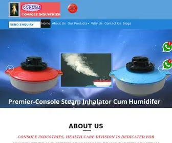 Consolehealthcare.com(Console Industries) Screenshot