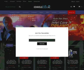 Consolekillerpc.co.uk(Refurbished Desktop PC and Laptops) Screenshot