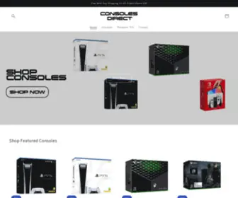 Consolesdirect.co.uk(Consoles Direct) Screenshot