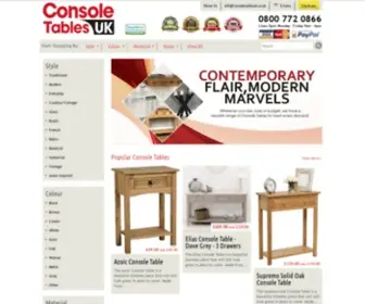 Consoletablesuk.co.uk(Console Tables UK) Screenshot