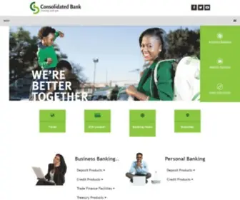 Consolidated-Bank.com(Consolidated Bank of Kenya) Screenshot