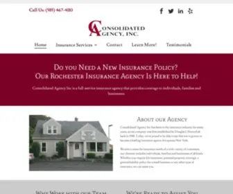 Consolidatedagencyinc.com(Consolidated Agency Inc) Screenshot