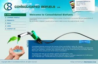 Consolidatedbiofuels.net(Consolidated Biofuels) Screenshot