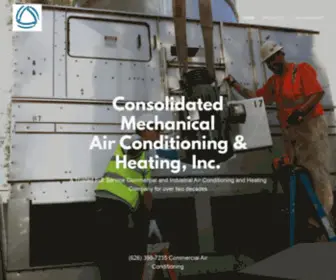 Consolidatedmechanical.net(Consolidated Mechanical Air Conditioning & Heating Inc) Screenshot