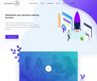 Consolve.com(Decision Making Made Easy) Screenshot
