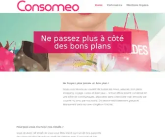 Consomeo.com(La meilleure fa) Screenshot