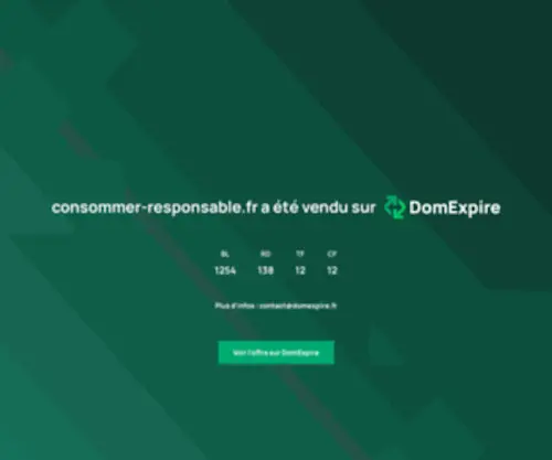 Consommer-Responsable.fr( a) Screenshot
