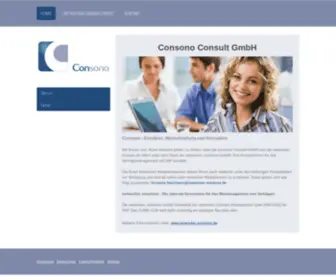 Consono.de(Vertragsmanagement und Lizenzmanagement im SAP) Screenshot