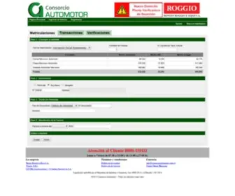 Consorcioautomotor.com.py(Consorcioautomotor) Screenshot