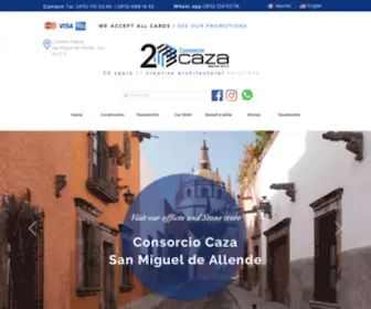 Consorciocaza.com.mx(Misitio) Screenshot