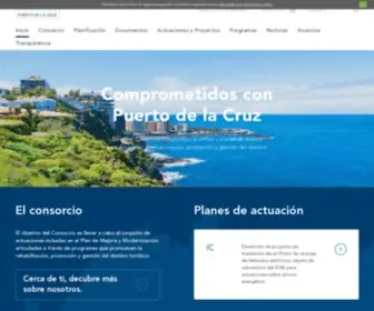 Consorciopuertodelacruz.com(Consorcio) Screenshot