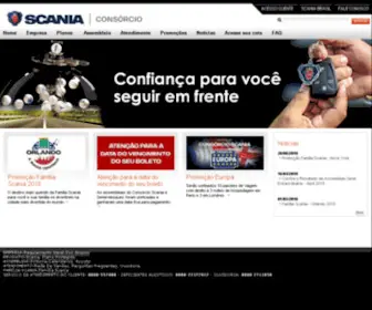 Consorcioscania.com.br(CONSÓRCIO) Screenshot