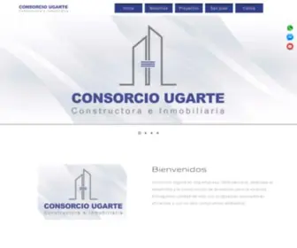 Consorciougarte.com(Consorcio Ugarte) Screenshot