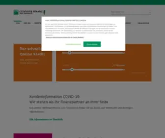 Consorsfinanz.at(Consors Finanz Österreich) Screenshot