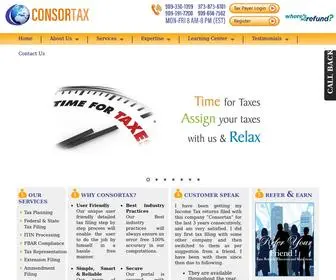 Consortax.com(Consortax) Screenshot