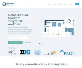 Consortiamanager.com(Consortiamanager) Screenshot