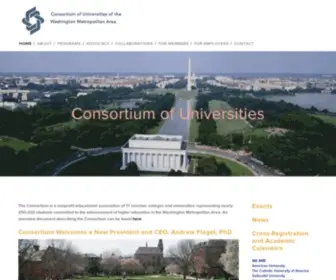 Consortium.org(One of the largest and most diverse educational alliances in the nation) Screenshot