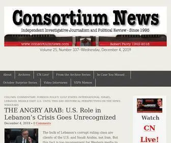 Consortiumnews.com(Saturday, January 13, 2024) Screenshot