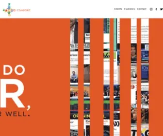 Consortpartners.com(Consort) Screenshot