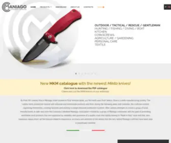 Consorziocoltellinai.it(Maniago Knife Makers) Screenshot