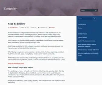 Conspalon.org(Conspalon) Screenshot