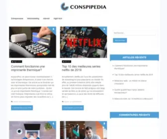 Conspipedia.fr(Un magazine d'information Conspipedia) Screenshot