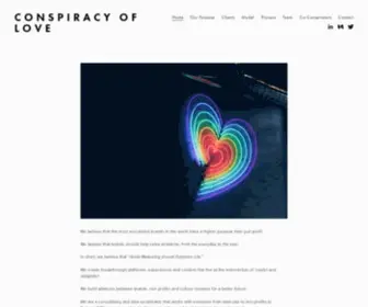 Conspiracyoflove.co(Conspiracy of Love) Screenshot