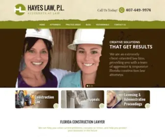 Const-Law.com(Florida Construction Lawyer) Screenshot