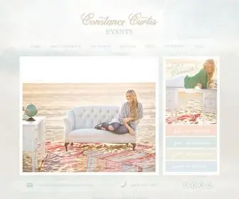 Constancecurtis.com(Constance Curtis Events) Screenshot