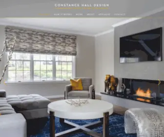 Constancehalldesign.com(Constance Hall Design) Screenshot