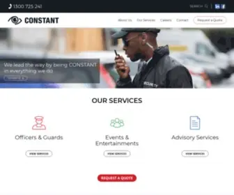 Constant.com.au(Home) Screenshot