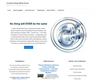 Constantchangemedia.com(Front Page) Screenshot