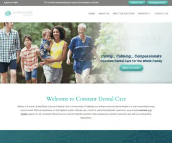 Constantdentalcare.com(Constant Dental Care) Screenshot