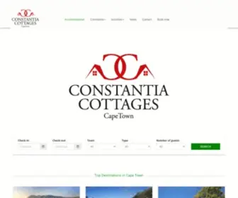 Constantia-Cottages.com(Holiday Self) Screenshot