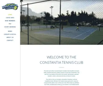 Constantiatennisclub.co.za(Constantia Tennis Club) Screenshot